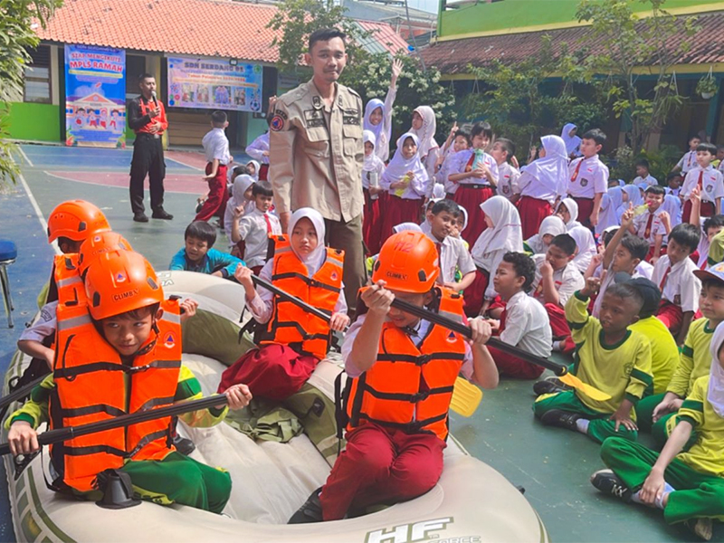 Lewat MPLS, BPBD Edukasi Kewaspadaan Bencana Sejak Dini di 16 Sekolah