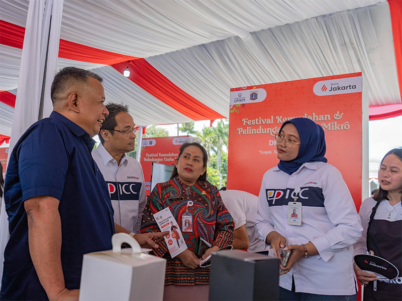 Bank Jakarta Dukung Festival Kemudahan & Perlindungan UMKM 2025
