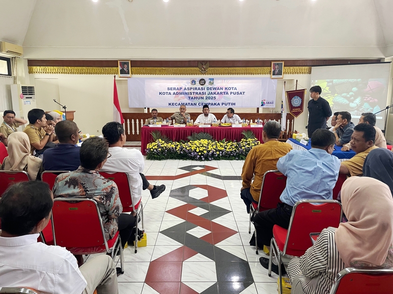 Dewan Kota Jakpus Gelar Giat Serap Aspirasi di Cempaka Putih