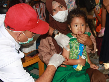 DKI Jakarta Peringkat Pertama Capaian Imunisasi Campak Rubela se-Indonesia