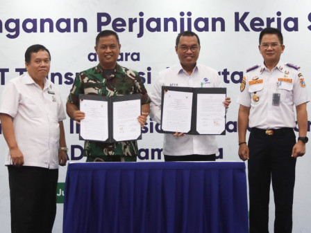 PT Transjakarta dan TNI AD Sepakati Kerjasama Tiga Hal Penting 
