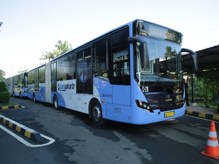 Koridor 9 Transjakarta Dialihkan Sementara