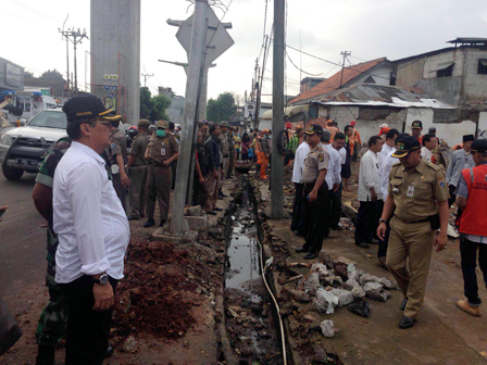 Pengosongan Tanah Eks SD 01 Petukangan Selatan Berlangsung Kondusif