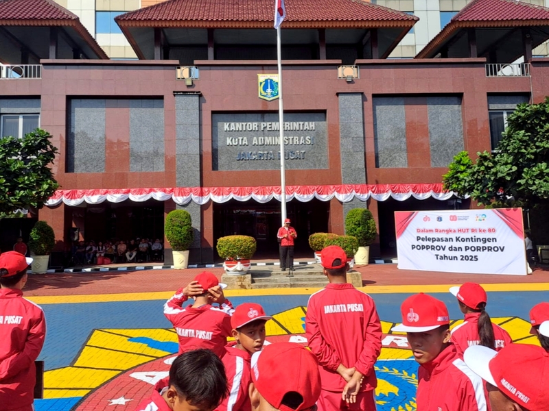 Arifin Lepas 360 Atlet Bertanding di Porpov dan Popprov DKI 2025