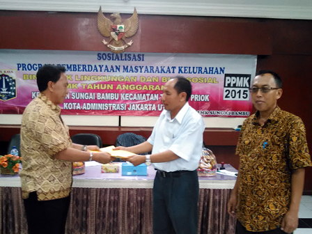 275 Juta Lebih Dana PPMK Sungai Bambu Digulirkan Lembaga Musyawarah Kelurahan (LMK) pada warga