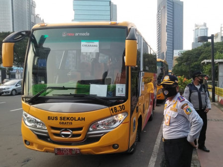 Senin, 50 Bus Sekolah Akan Disiagakan di Stasiun Bogor