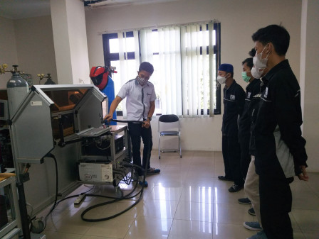 Warga Binaan PSBR Taruna Jaya 1 Ikuti Kompetisi Simulasi Operator Las 