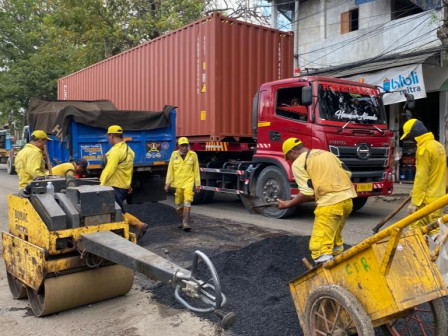 5.108 Titik Jalan di Jakarta Utara Telah Diperbaiki