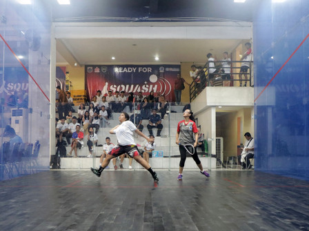 Dispora DKI Dorong Squash Masuk Desain Besar Olahraga Daerah