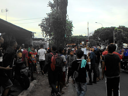  Warga Penggilingan Dihebohkan Orang Utan Lepas Kandang