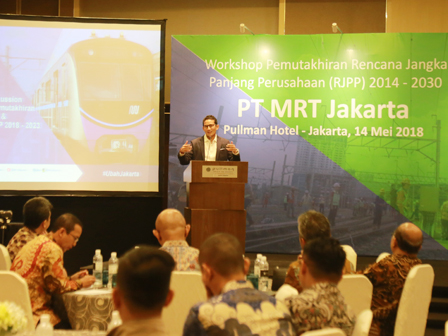Wagub Proyeksikan MRT Hemat Biaya Transportasi Warga