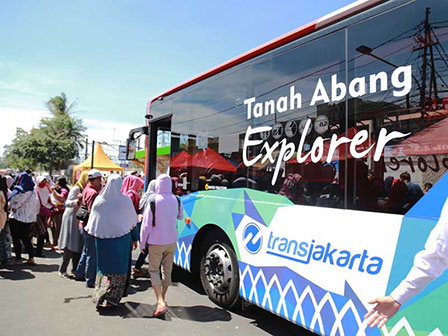 Transjakarta Kembali Operasionalkan Bus Tanah Abang Explorer	