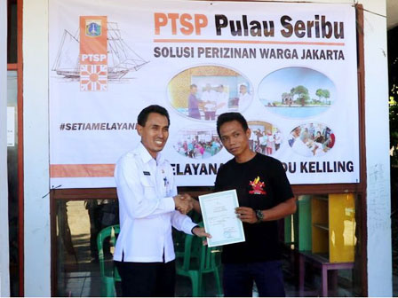 DPM dan PTSP Buka Layanan di Pulau Sebira