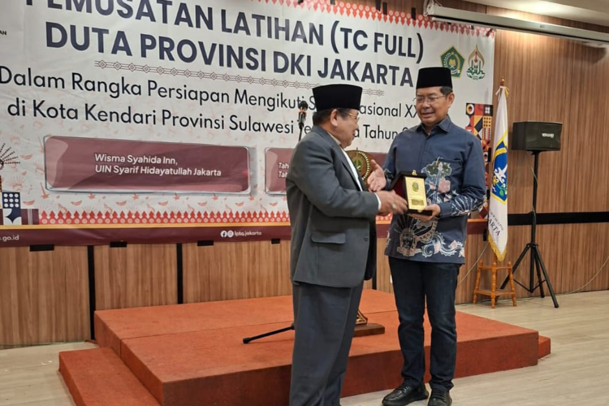 Sekda DKI Jakarta, Marullah Matali menghadiri Pembukaan TC Full bagi kafilah
