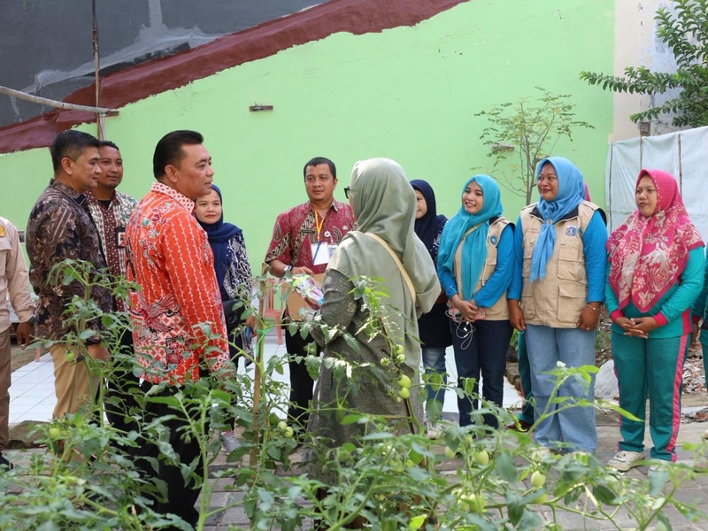Tim Lomba Kelurahan Tingkat Kota Jakpus Gelar Verifikasi Lapangan