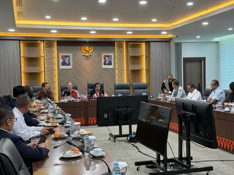 Ketua DPRD Terima Wakil Dubes Belanda, Bahas Peluang Kerja Sama