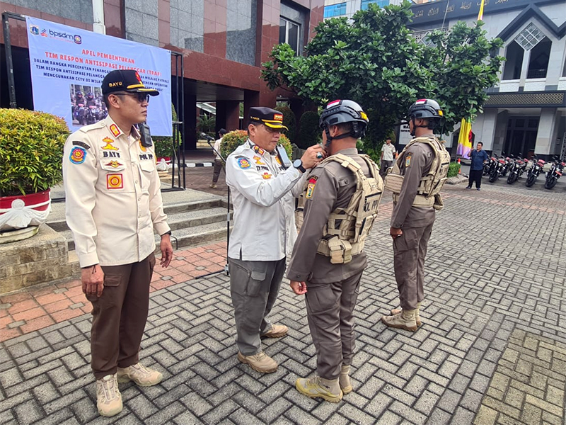 Satpol PP Jakpus Bentuk Trap Tingkatkan Layanan Masyarakat