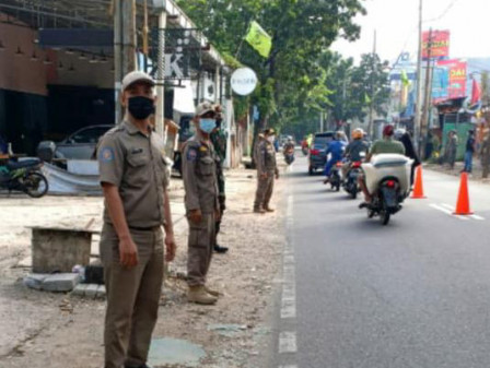 Satpol PP Kembangan Intensivekan Razia Tibmask