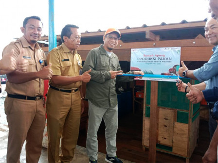 Rumah Apung Produksi Pakan Kini Hadir di Pulau Panggang