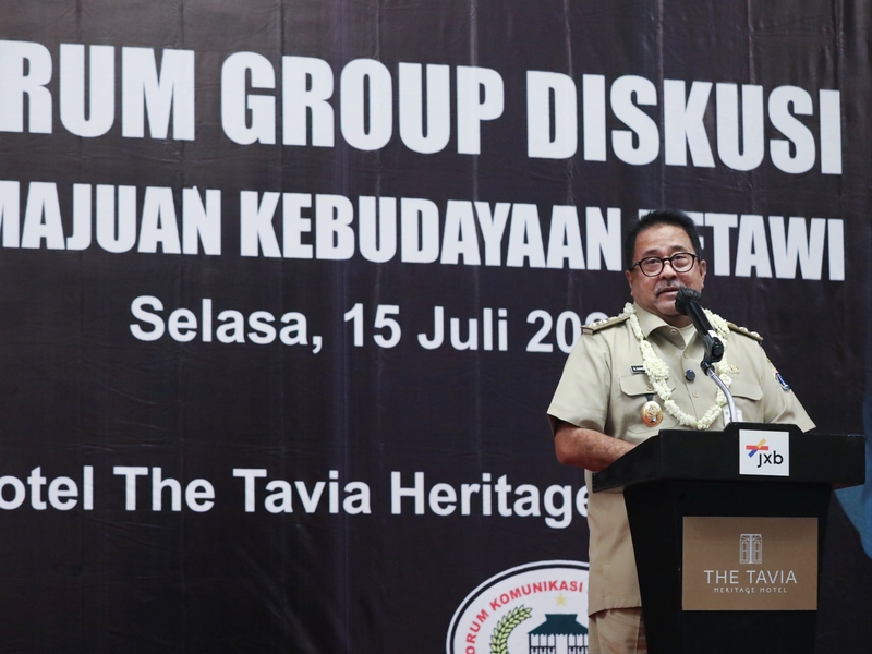 Pembentukan Lembaga Adat Masyarakat Betawi Ditarget Rampung Tahun ini