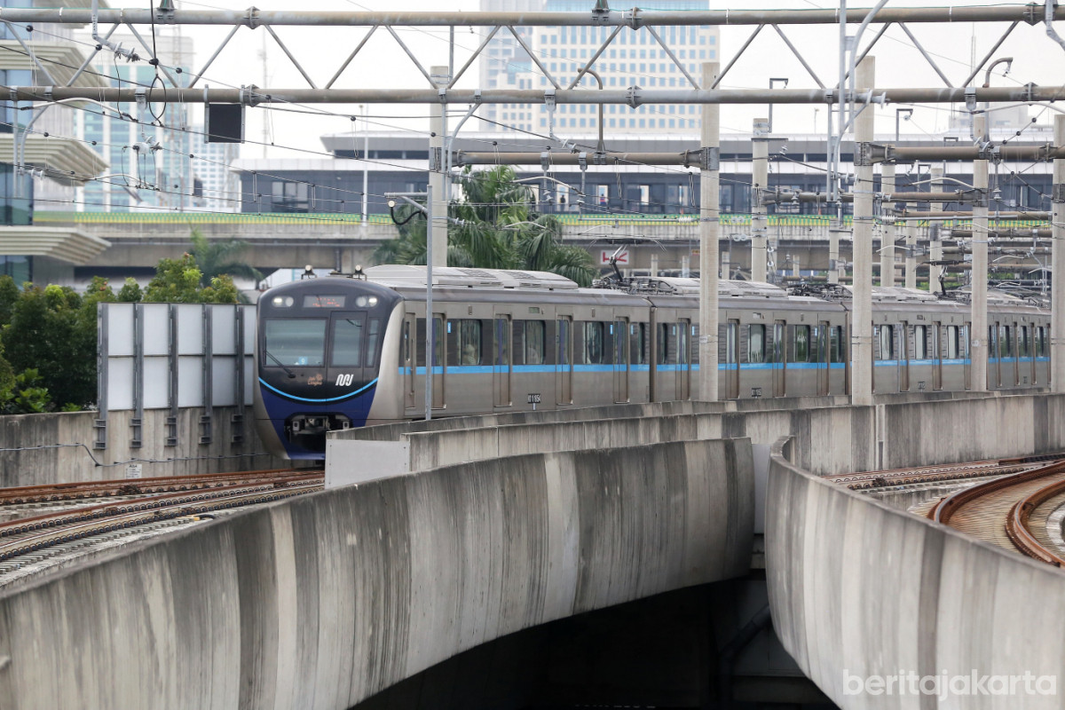 Pelayanan MRT Jakarta beroperasi penuh pasca unjuk rasa