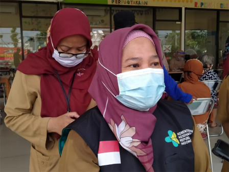 Capaian Vaksinasi Lansia di Cipayung Sudah 70 Persen
