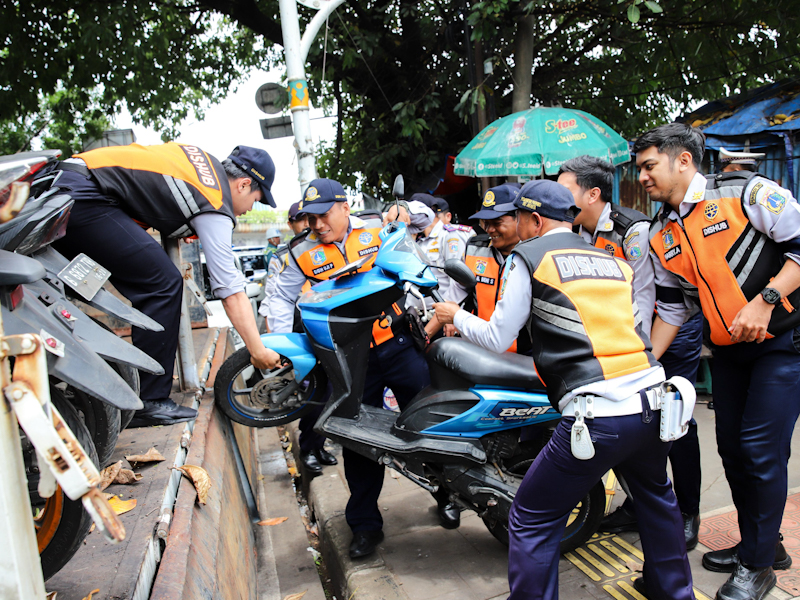 Dishub DKI Intensifkan Penertiban Parkir Liar Lewat Kolaborasi
