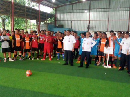 Walikota Jakbar Buka Turnamen Futsal PPSU se Kecamatan Kebon Jeruk 