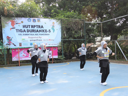  HUT RPTRA Tiga Durian Ke 5 Digelar Meriah 