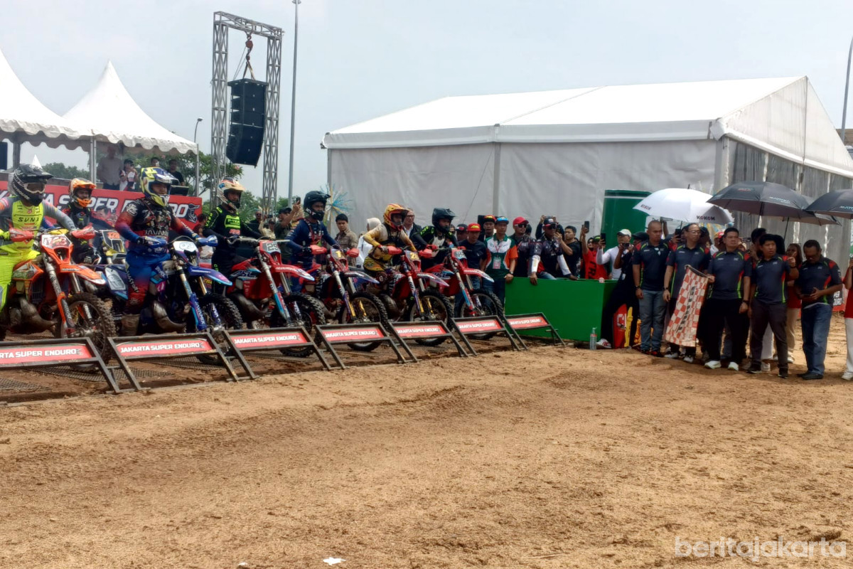 Balap Motor Off-road Jakarta Super Enduro 2025