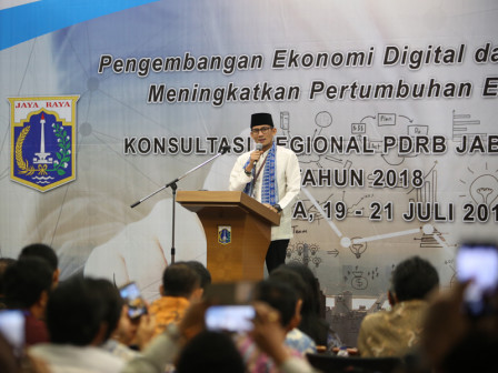 Pemprov DKI Gelar Konsultasi Regional PDRB se-Jabalnusra