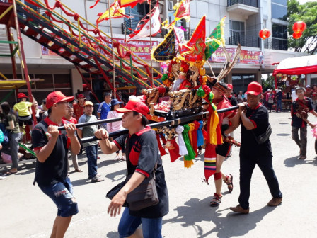 Festival Cap Go Meh di Jakbar Berlangsung Meriah 