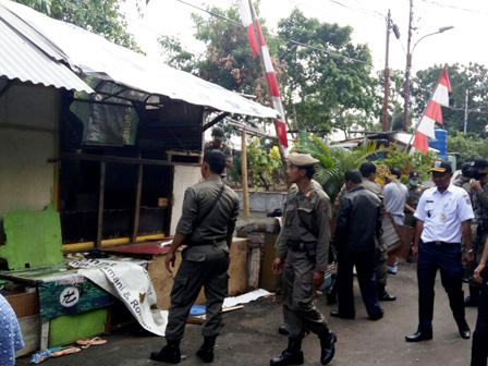 20 Bangli di Tanah Abang di Bongkar 