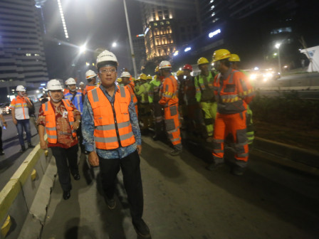 Kualitas Jalan di 10 Koridor Transjakarta Ditingkatkan
