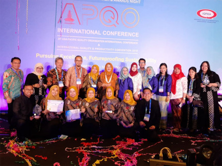 RSUD Kebayoran Baru Raih 3 Stars di 25th Asia Pacific International Quality & Productivity Conventio