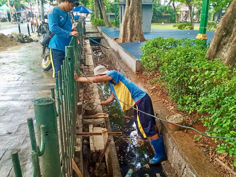Perbaikan Saluran di Jalan Gorontalo Raya Rampung Pekan Ini 