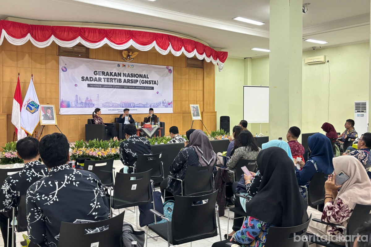 Talkshow Gerakan Nasional Sadar Tertib Arsip (GNSTA) tahun 2025