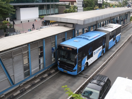 Bus Transjakarta Gratis di GBK Diapresiasi Warga