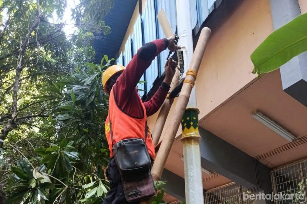  5.355 Titik PJU Padam di Jakarta Utara Telah Diperbaiki 
