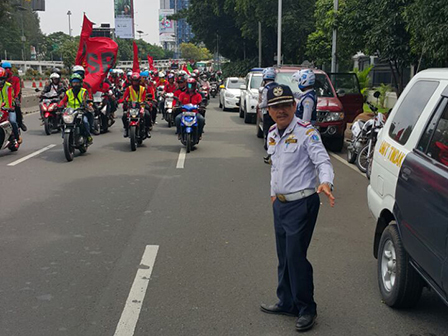 928 Personil Gabungan di Jakbar Amankan Hari Buruh