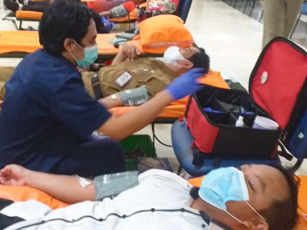  150 Kantong Darah Jadi Target Donor Darah di Kantor Walkot Jaksel 