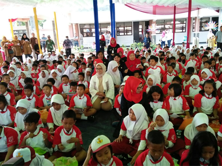 400 Pelajar SDN Rawamangun 05 Ikuti Kampanye Gemarikan