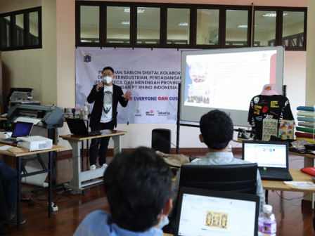 Pelatihan Sablon Digital Digelar di TKK Lokasi Binaan 103 Koja 