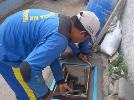 Pengerjaan Saluran Air di Pulau Tidung Ditargetkan Rampung Lusa