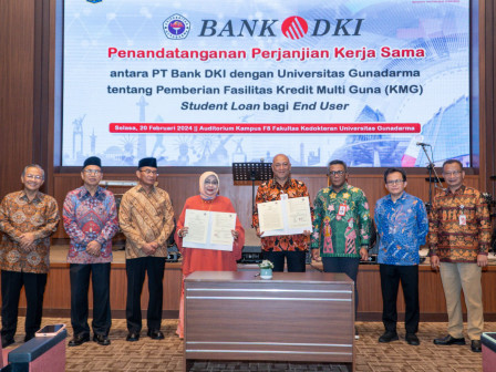 Bank DKI - Gunadarma Hadirkan Program Student Loan 