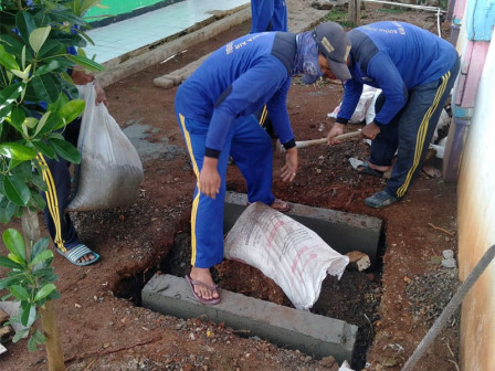  Lima Tandon Air Dibangun di Kelurahan Pulau Untung Jawa 
