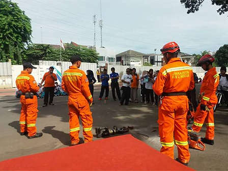 Sudin PKP Lakukan Sosialisasi Sosialisasi Rescuedi HBKB Jakarta Selatan