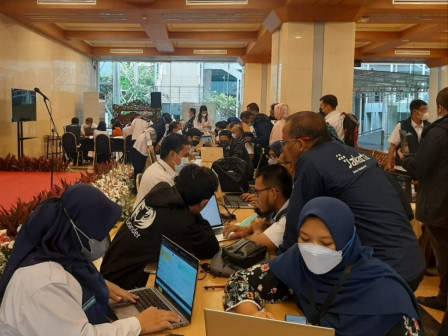Pemprov DKI Jakarta Gelar Penginputan Bersama Monitoring Sistem Pengawasan P3DN