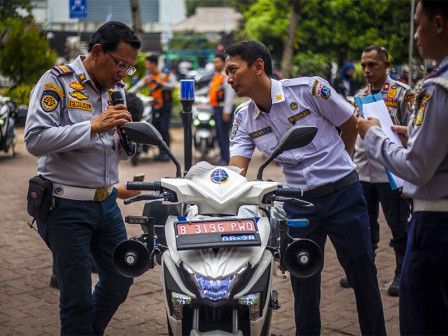  Sudinhub Jaksel Terima 31 KDO Motor Listrik