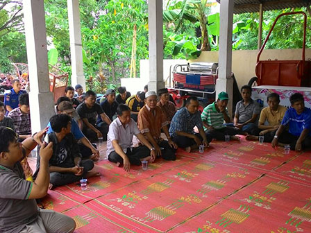 Pengrajin Tahu Tempe Disosialisasi Penanganan Kebakaran